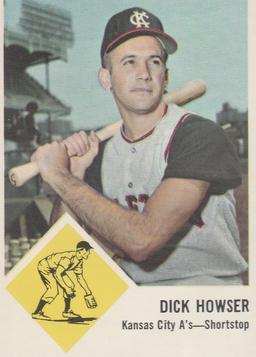 DICK HOWSER 1963 FLEER CARD #15