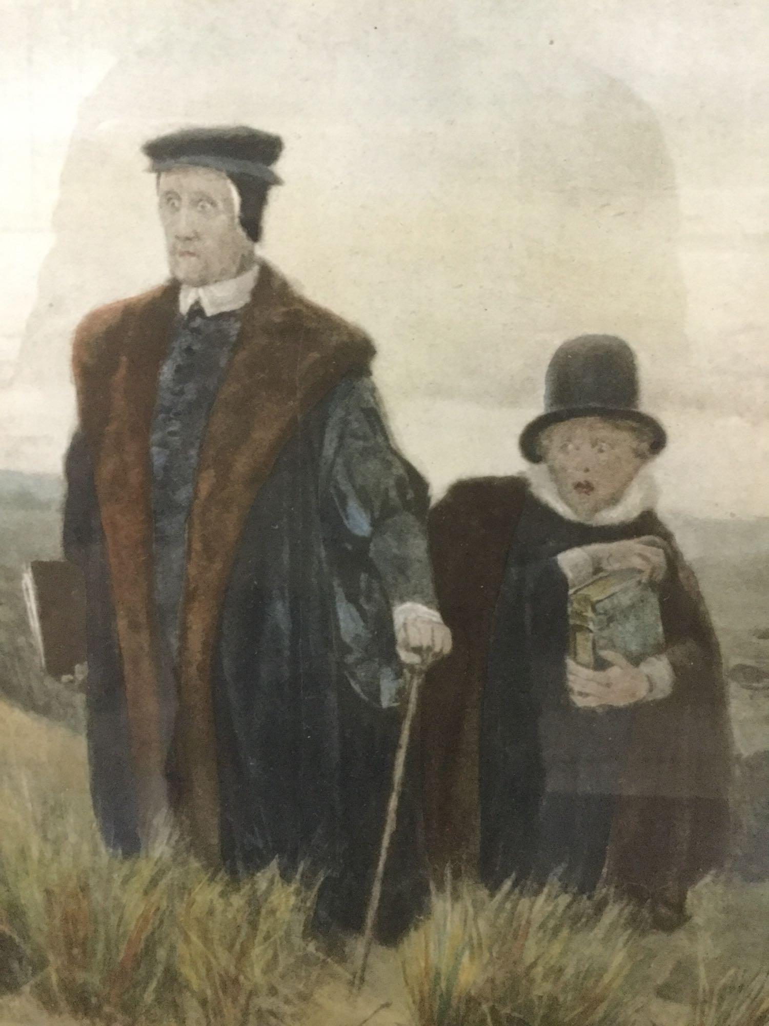 1962 Sportsman Gallery "The Sabbath Breakers" print by John Charles Dolman, 1896