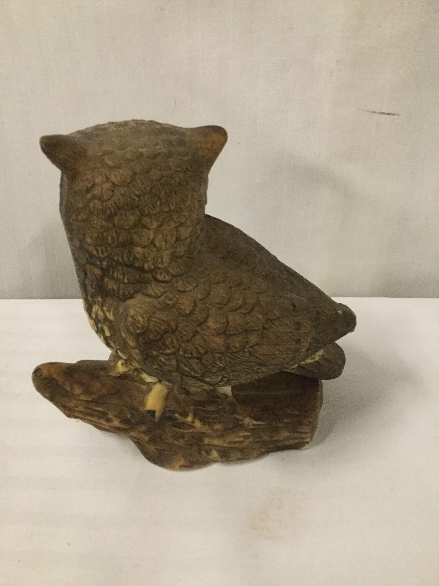 12 pc lot of bird figures incl. duck lamp, goose serving tray and other bird design collectibles
