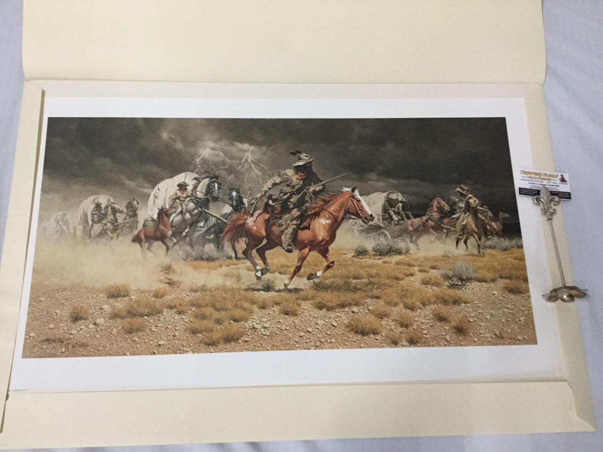 Frank McCarthy "Spooked" by the ltd ed litho signed & #'d 776/1000 by Greenwich Workshop