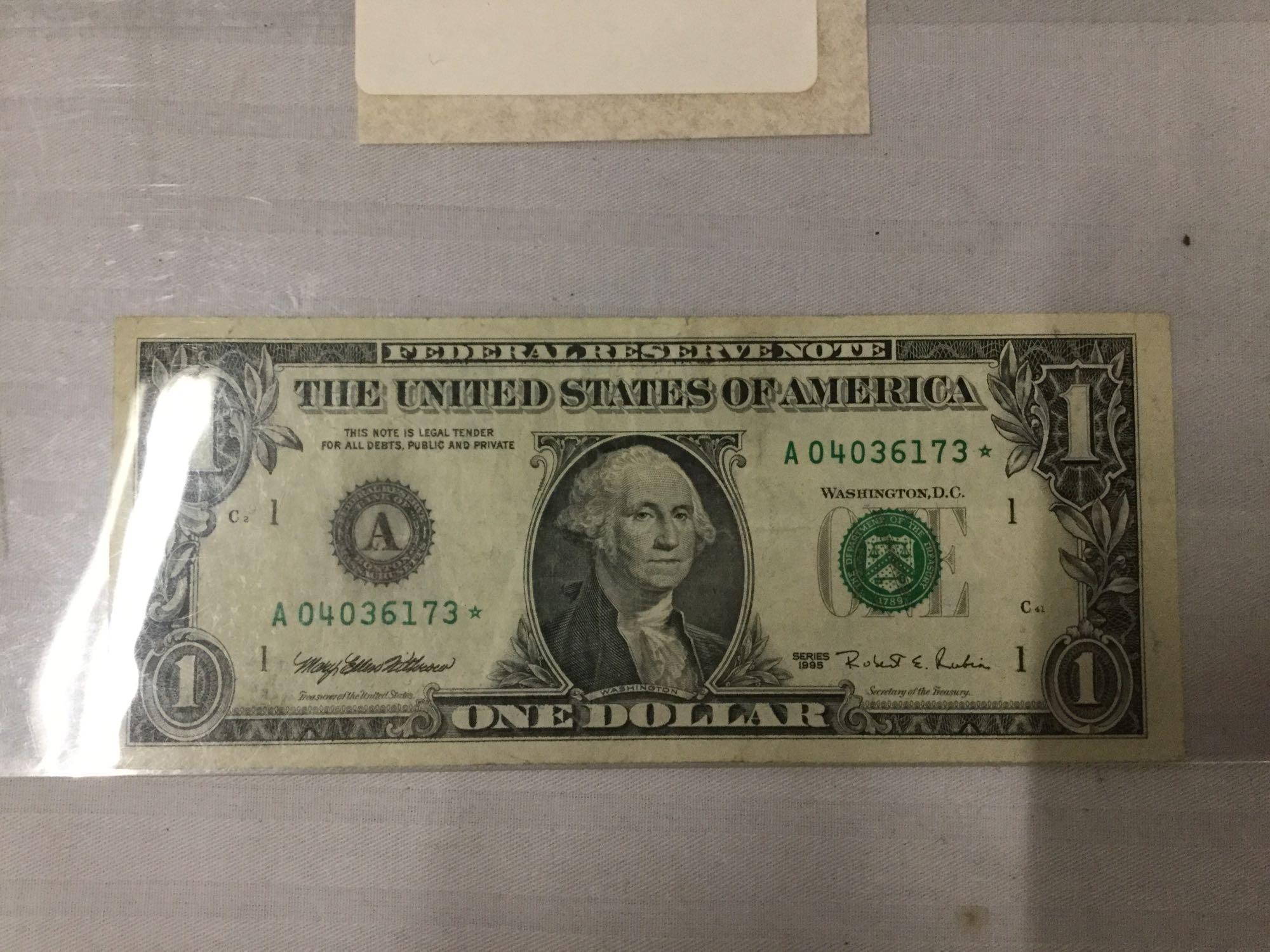 12 Franklin Mint UNC banknotes of all nations with stamps incl. 2x 1995 $2 bills, and more