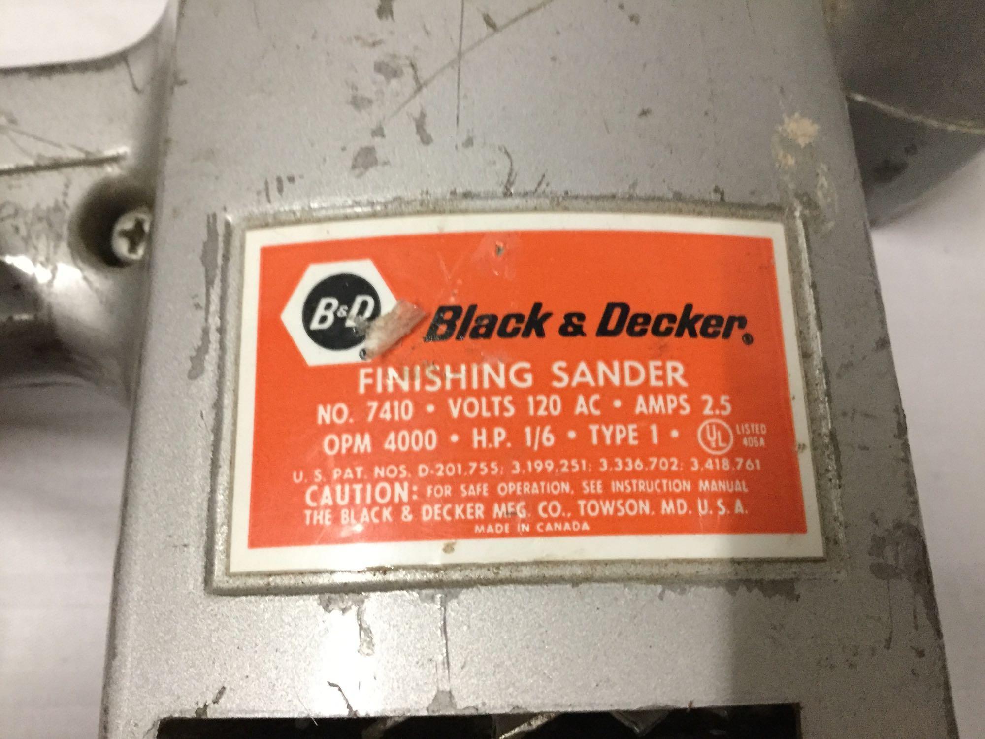 Collection of hand tools, sockets, drill bits sets and a belt sander - see pics