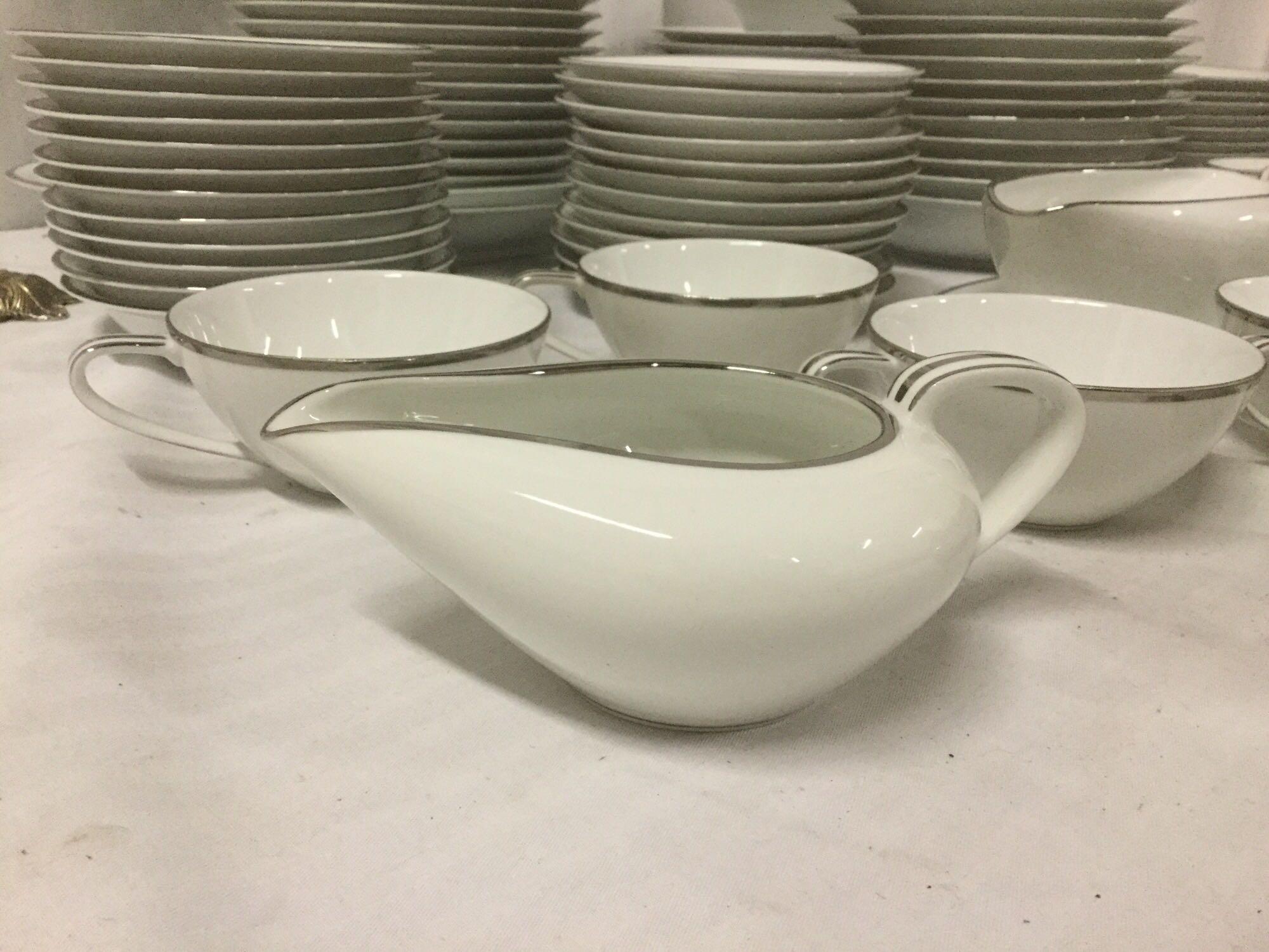 85 + pieces of Noritake Japanese china service for at least 10 - cups, saucers, etc see desc/pics