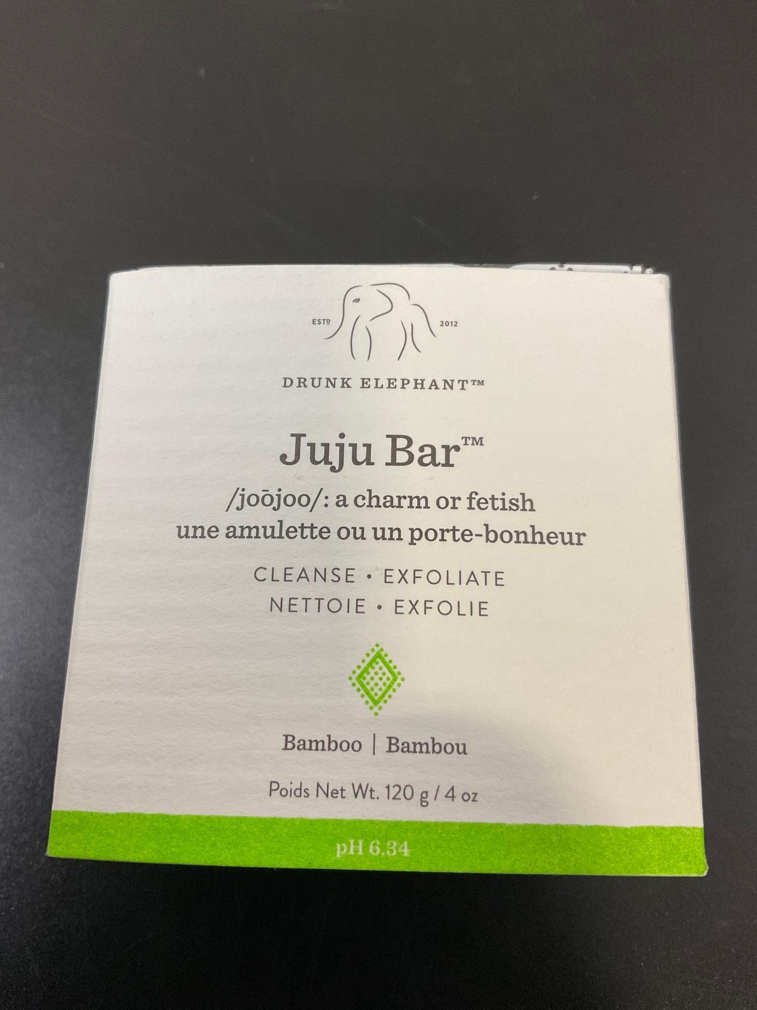 Juju Bar by Drunk Elephant 4 oz 120g