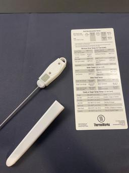 ThermoWorks Super-Fast Water Resistant Pocket Thermometer