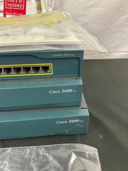 2x Cisco 2600 series routers (Cisco 2610XM & Cisco 2610) & Cisco Catalyst 2950 series