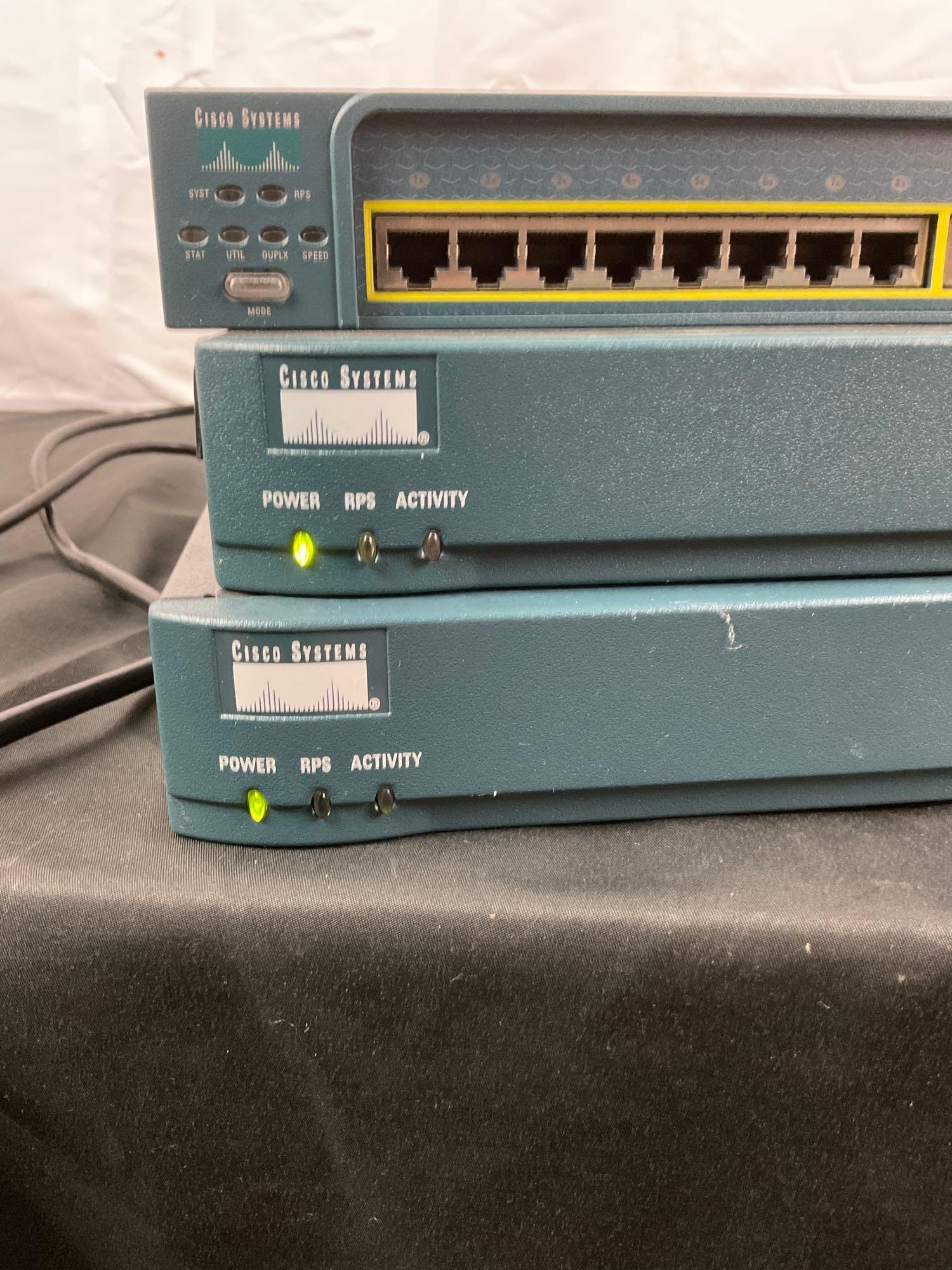 2x Cisco 2600 series routers (Cisco 2610XM & Cisco 2610) & Cisco Catalyst 2950 series