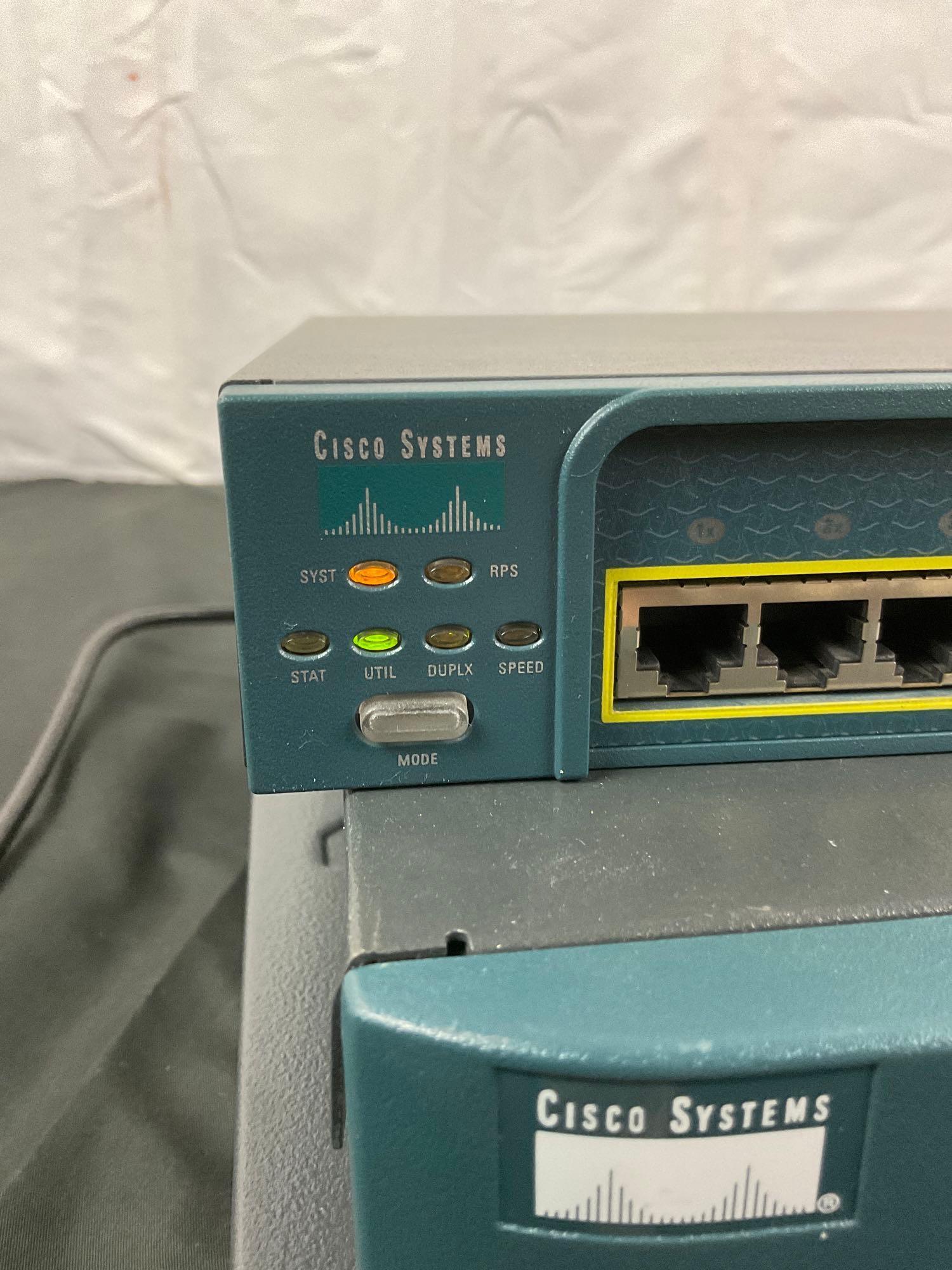 2x Cisco 2600 series routers (Cisco 2610XM & Cisco 2610) & Cisco Catalyst 2950 series