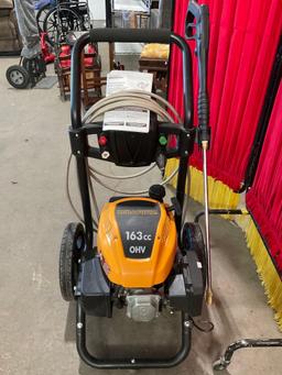 WORKFORCE 163 CC OHV pressure washer with attachments