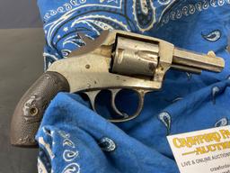 Iver Johnson American Bulldog .38 S&W Revolver Breech Loader