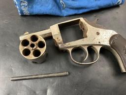 Iver Johnson American Bulldog .38 S&W Revolver Breech Loader