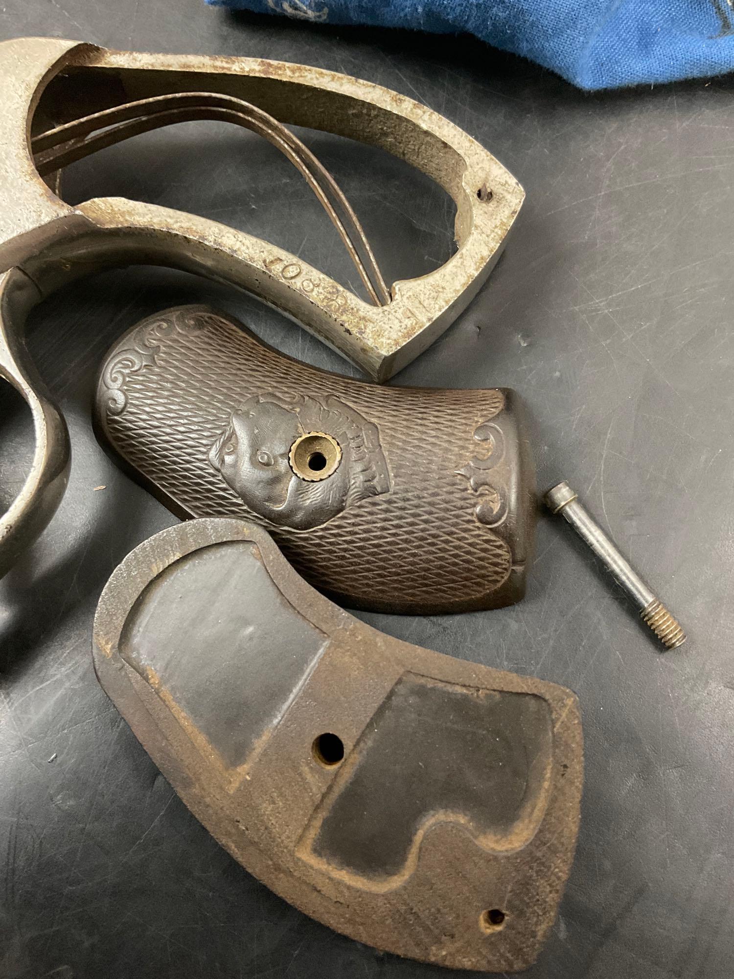 Iver Johnson American Bulldog .38 S&W Revolver Breech Loader