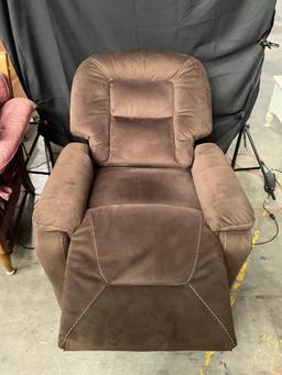 Tranquil Ease reclining lift chair w/ standing assist, massage & heated functions -Tested & working