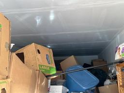 Unit 7 is a 10x30 pretty much full , looks like dolls, clothes , house hold & racks , tools