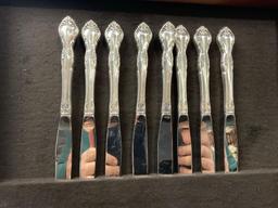 Community Plate Silver plated Flatware w/ Case, approx 66 pcs