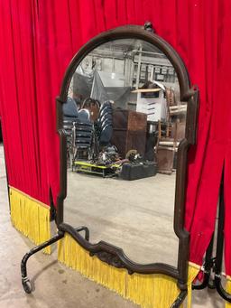 Antique Berkey & Gay Walnut Dressing Table Mirror. Measures 26" x 38" See pics.