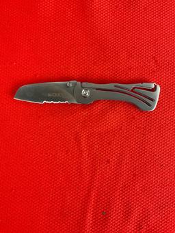 CRKT Klecker NIRK NOVO 2.75" 420J2 Steel Folding Knife w/ Brushed Frame Model 5175. NIB. See pics.