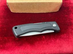 CRKT Wrangler Lockback Knife Black Zytel, NIB