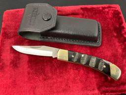 175th Anniversary Texas Ranger Knife in Case & LB5B Schrade Uncle Henry Folder w/ Sheath