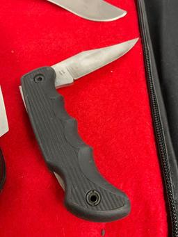 Kershaw Interchangeable Multi Bladed Knife w/ 3 Total Blades & Kershaw Black Colt Folding Pocket