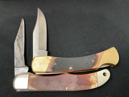 Pair of Schrade Old Timer Single Blade Folding Knives, 7OT & 125OT