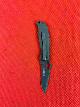 CRKT Steel 2.5" Folding Blade Pocket Knife Model 6470 PAZODA Mountaineer Knife. NIB. See pics.