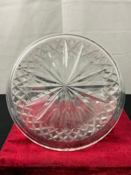 Vintage Lismore by Waterford Crystal Decanter w/ round stopper