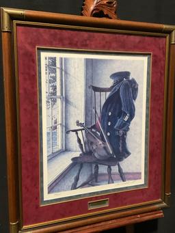 Framed LE Lithograph #d 92/525 titled The Keepers House by Ben Richmond 1990