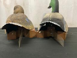 Pair of Carry Lite Motion Duck Decoys