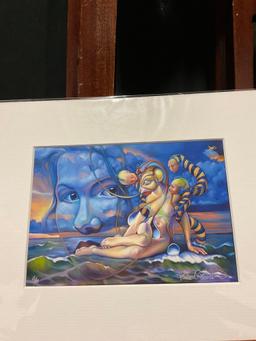 2 pcs Fyshwerks Prints by Patrick Anthony Pierson. Signed, Ltd Ed. Includes CoA. See pics.