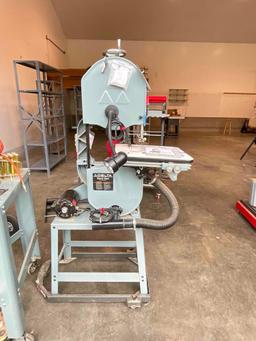 Delta 14" Wood Cutting Band Saw - Model 28-245 - on wheeled base - See pics