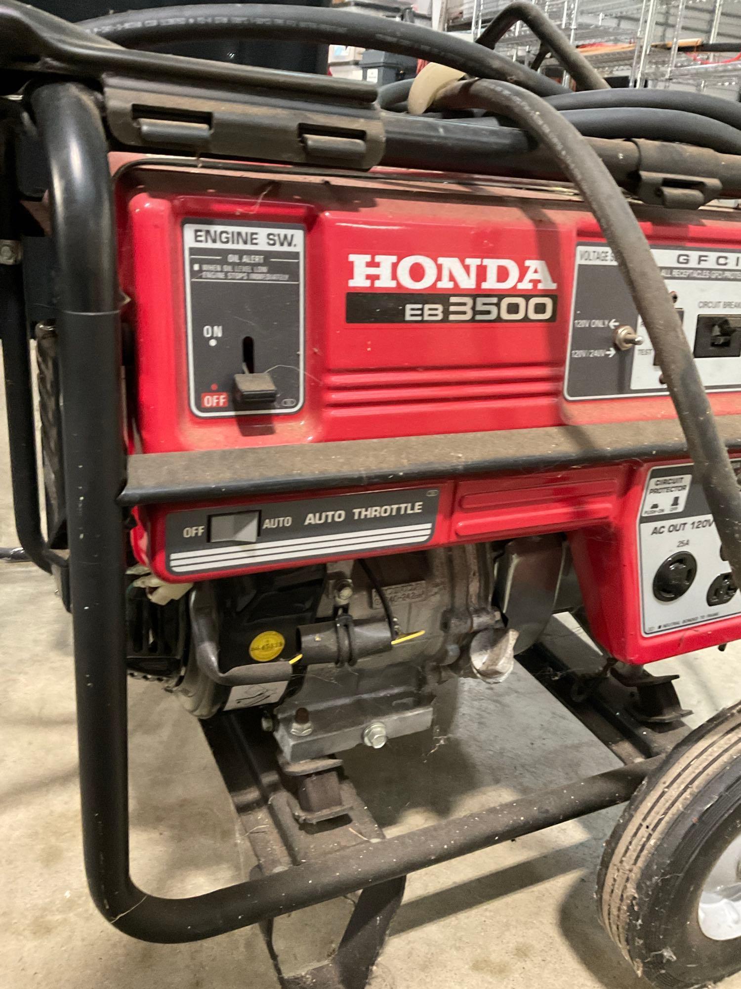 Honda EB3500 Gas Powered Generator - See pics