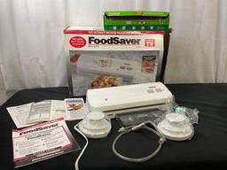 Foodsaver Deluxe II in Box, original packaging, VHS tape