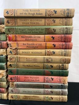 World Landmark Book Collection, 25 pieces, by a variety of authors