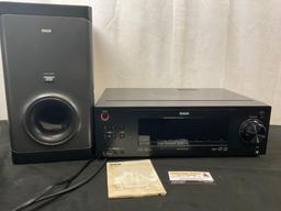 RCA Audio Receiver Model no. RT2870-A & no. RT2870 Subwoofer