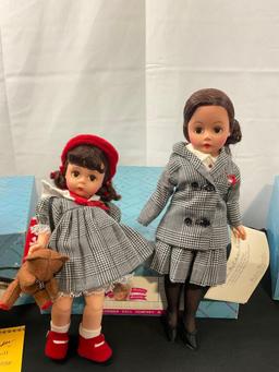 Trio of Madame Alexander Dolls, Welcome Home 91-1, Welcome Home 91-4, Mommy And Me On The Go #11010