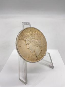 1922-P Antique Silver Peace Dollar Ch