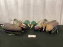 Four Duck Decoys, From Carry-Lite & Flambeau Products