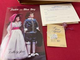 Vintage Dolls by Jerri Doll 836 Blue Boy, 20 inches tall, w/original box