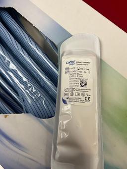 LoFric Origo Set of ~50 Male Catheters, 16 inch, all wrapped, New In Box, 2 Use by Dates