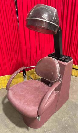 Vintage Belvedere First Lady Hair Dryer Salon Chair Model 810. Tested, Works. See pics.