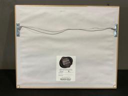 Framed Signed & #d Litho LE 3/30 titled Butterfly Milkweed on the Ledges by Matthew Richter, 16 x...