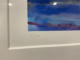 Framed Signed & #d 4/50 titled Daytime Chicago, by Igor Korotash, 26h x 32w inches