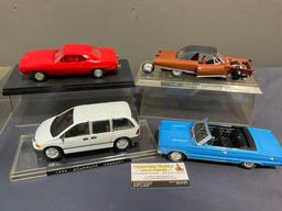 4 Car Models, Plymouth Barracuda, Town & Country, GTX & Chrysler Turbine which needs TLC