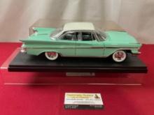 Road Signature Desoto Adventurer Model Car, in display case, approx 11 inches, 1:18 Scale