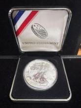 2006-P US Mint .999 Silver American Eagle Reverse Proof coin with presentation box