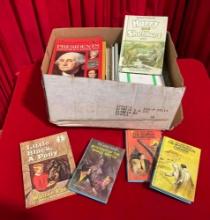20+ pcs Vintage Children's Books. Walter Farley, Hardy Boys Novels & Much More! See pics.