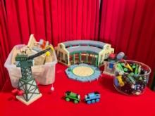 Uncounted Lot of Children's Toys. Thomas the Tank Engine Train Station & Much More! See pics.