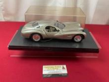 Concept 1997 Chrysler Atlantic Model Car, in display case, approx 11 inches, 1:18 Scale