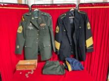 20+ pcs Men's Clothing & Accessories. U.S. Army Military Dress Uniform & More. See pics.